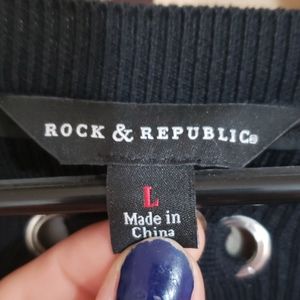 Women's large Rock and Republic light weight sweat